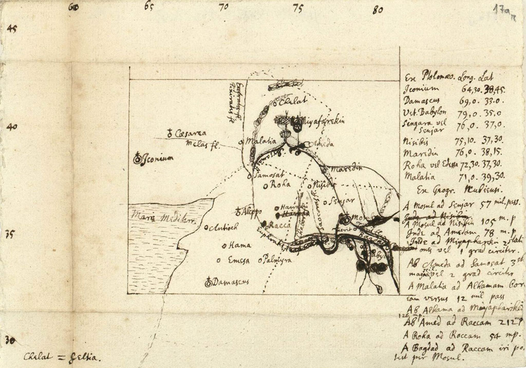 Mapa de la quinta y la sexta trompeta, Newton (BNI)